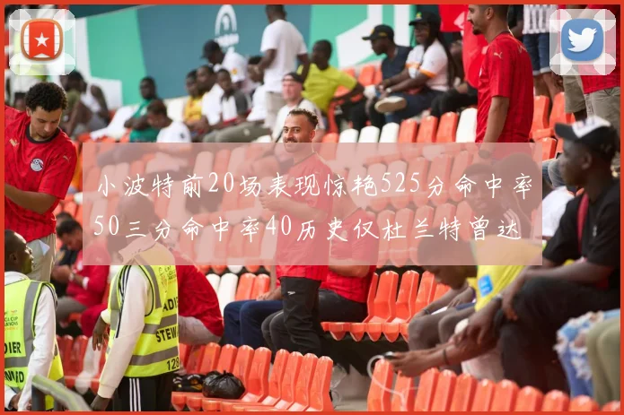 小波特前20场表现惊艳525分命中率50三分命中率40历史仅杜兰特曾达成